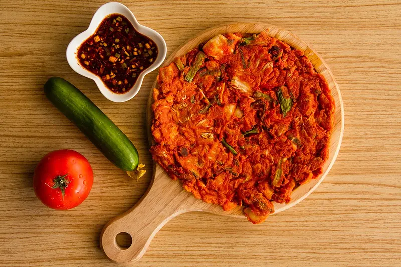 Kimchi jeon